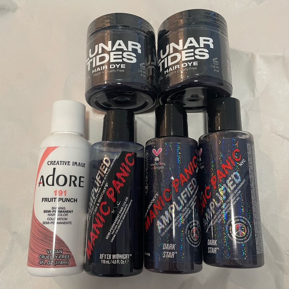 *New* Random semi permanent hair dye set